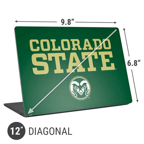 Colorado State University CSU Universal Laptop 12in (9.8 x 6.8in) Skin